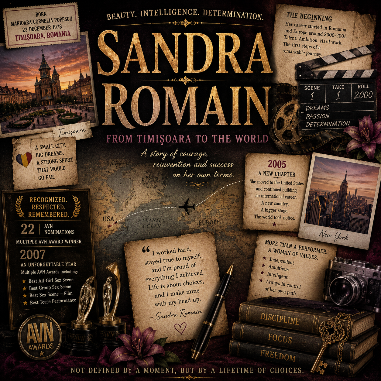 Cover art for Sandra Romain